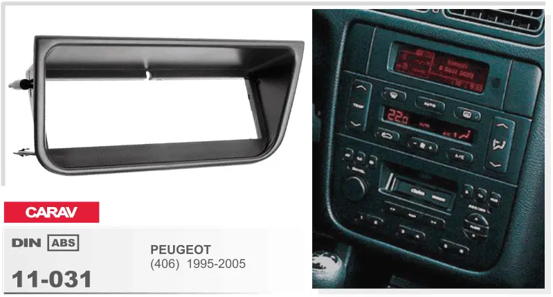CARAV 11-031 - Peugeot (406) 1995-2005