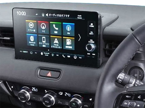 Incar RHO-FC1061 - Переходная рамка HONDA Vezel 2021+, 10″ (тип1)