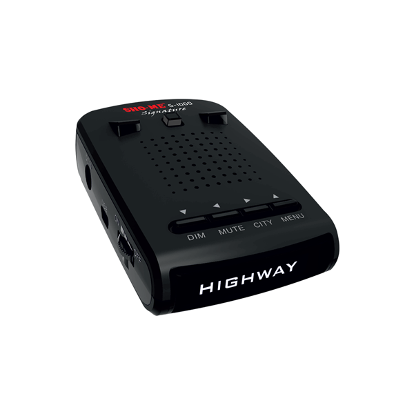 Sho-Me G-1000 Signature SHO-ME G-1000 SIGNATURE радар детектор с GPS
Анализируя сигналы, поступающие в SHO-ME G-1000 SIGNATURE посредством определения уникальных характеристик каждого сигнала, радар детектор способен идентифицировать радар по его сигналу и соответственно оповестить пользователя о типе излучаемого сигнала с комплексов СТРЕЛКА, РОБОТ, КОРДОН, КРИС, ИСКРА или КРЕЧЕТ.
Особенности антирадара SHO-ME G-1000 SIGNATURE:
Передовые технологии сигнатурного распознавания сигналов радарных комплексов
Определение и сообщение о типе радарного сигнала ИСКРА/КОРДОН / РОБОТ/ КРЕЧЕТ/СТРЕЛКА и др
Защита от сигналов CAS (Collision Avoidance System) с датчиков систем предупреждения столкновений
Встроенный GPS модуль с высокой точностью определения координат
База радаров и камер по всей России и странам СНГ
Детектирование всех комплексов замера скорости радарной частью устройства и по базе GPS
Информирование о проезде участков контролируемых комплексами «Автодория»
Голосовые сообщения о важных событиях и режиме работы устройства
Новый цифровой процессор обработки сигналов DSP
Высококонтрастный OLED дисплей
Обновление прошивки и баз данных с сайта производителя
Добавление пользовательских точек
Отключение частотных диапазонов (Х,К,Ka) по выбору пользователя