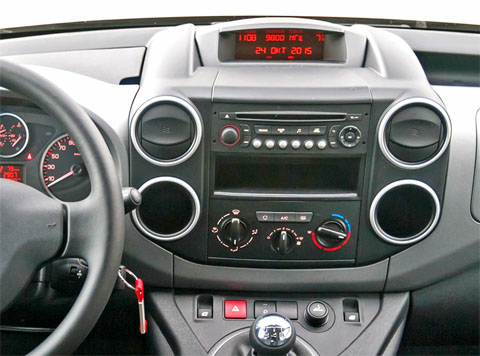 Incar RFR-FC675 - Переходная рамка CITROEN Berlingo, PEUGEOT Partner 2008+ , 9″