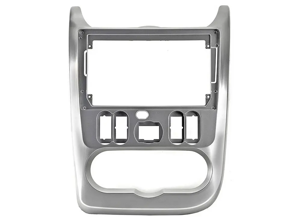 Incar RFR-FC247 - Переходная рамка RENAULT Logan 2010-2014, LADA Largus 2012-2021 (SILVER) - (9")