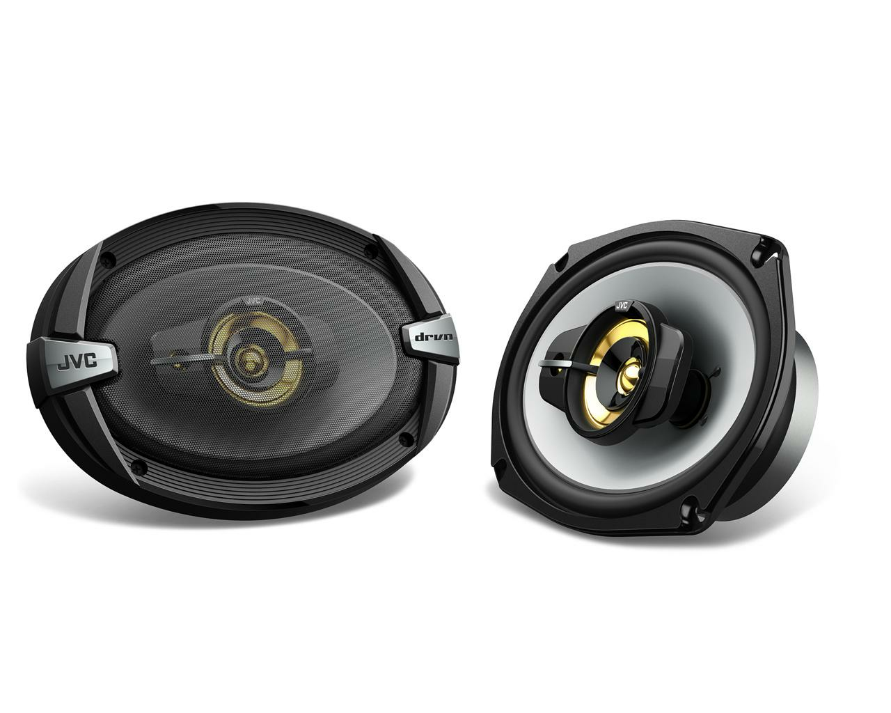 Акустика коаксиальная JVC CS-DR693HP. овальный 15x23 см (6x9 дюйм.), Мощность динамиков 100 Вт (номинальная), 600 Вт (максимальная).