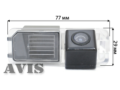 CCD штатная камера заднего вида AVIS AVS321CPR (#101) для VOLKSWAGEN AMAROK / GOLF VI / POLO V HATCHBACK / SCIROCCO