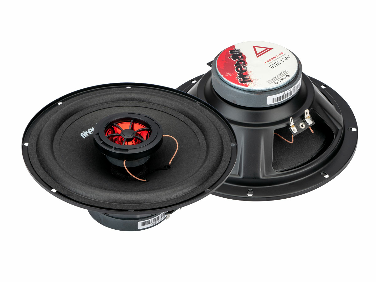 Акустика коаксиальная AurA FIREBALL-i82. 20 см (8 дюйм.), Мощность динамиков 101 Вт (номинальная), 221 Вт (максимальная).