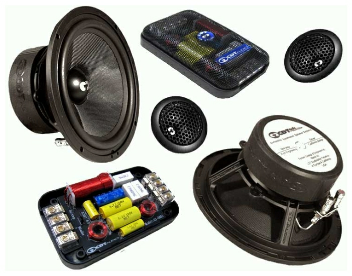 Акустика компонентная CDT Audio ES 62i. 16.5 см (6.5 дюйм.), Мощность динамиков 200 Вт (номинальная).