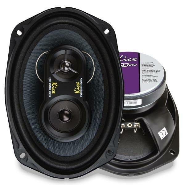 Акустика коаксиальная Kicx PD 693. овальный 15x23 см (6x9 дюйм.), Мощность динамиков 100 Вт (номинальная), 200 Вт (максимальная).