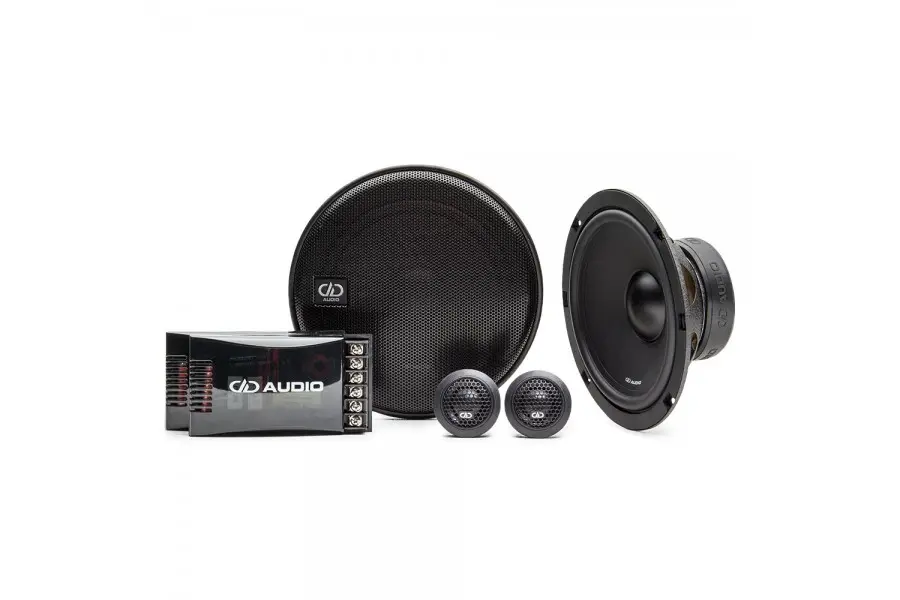 Акустика компонентная DD Audio EC6.5. 16.5 см (6.5 дюйм.), Мощность динамиков .