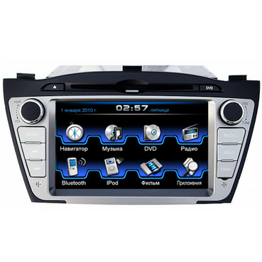 Intro Incar CHR-2491 IX - Штатная магнитола Hyundai ix35 (I-10)