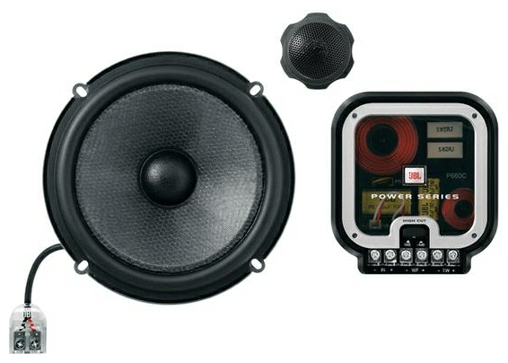 Фото компонентной акустики JBL P660C.
