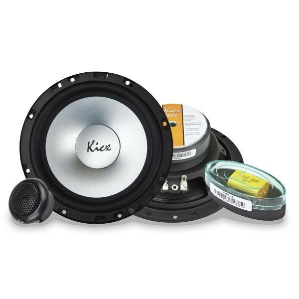 Акустика компонентная Kicx PDN-6.2. 16.5 см (6.5 дюйм.), Мощность динамиков 75 Вт (номинальная), 150 Вт (максимальная).