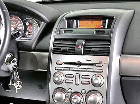 Incar RMS-FC945 - Переходная рамка MITSUBISHI Galant 2003-2012  9″