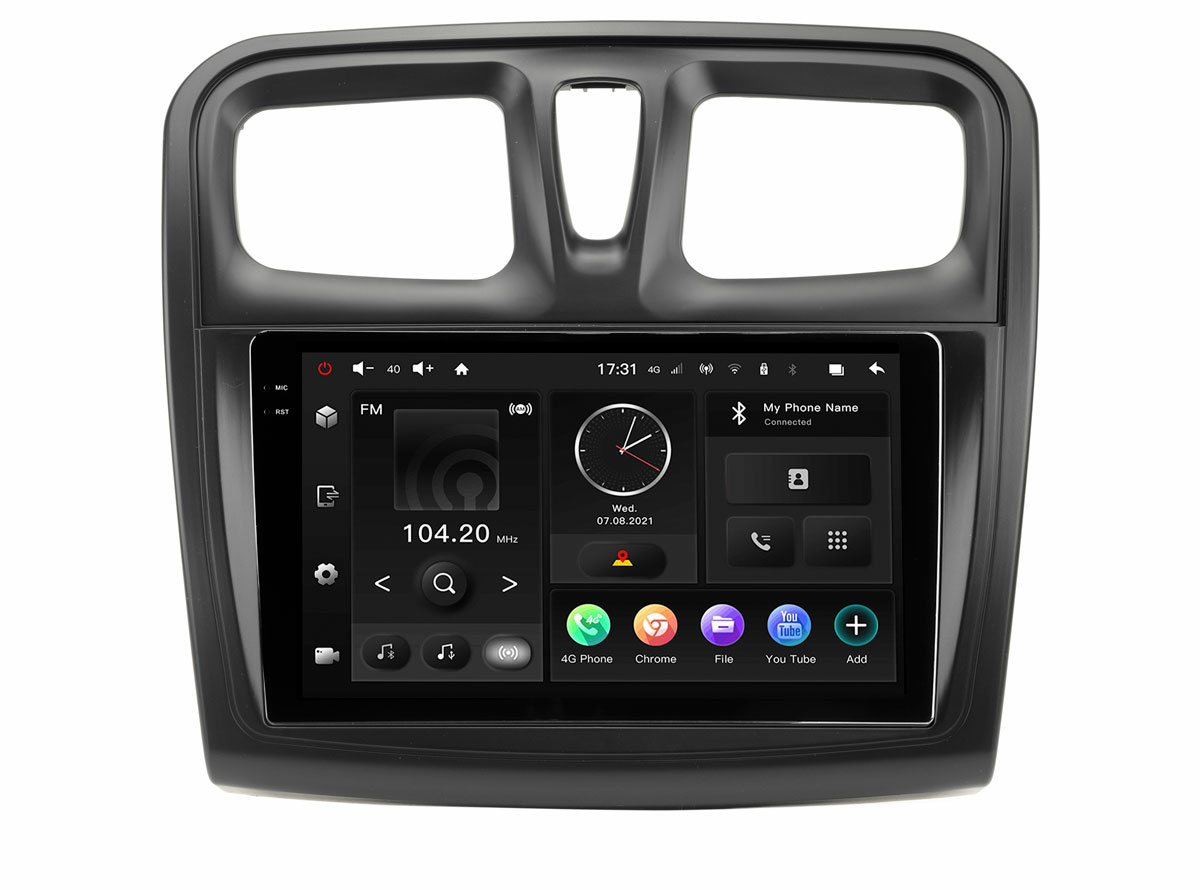 Incar TMX2-1410-3 - штатная магнитола Renault Logan 13+, Sandero 12+