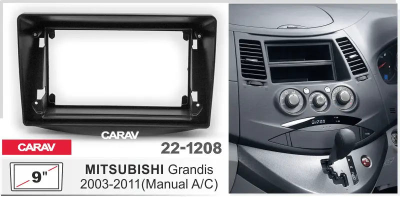 CARAV 22-1233 - TOYOTA Corolla Verso 2004-2009 (9")