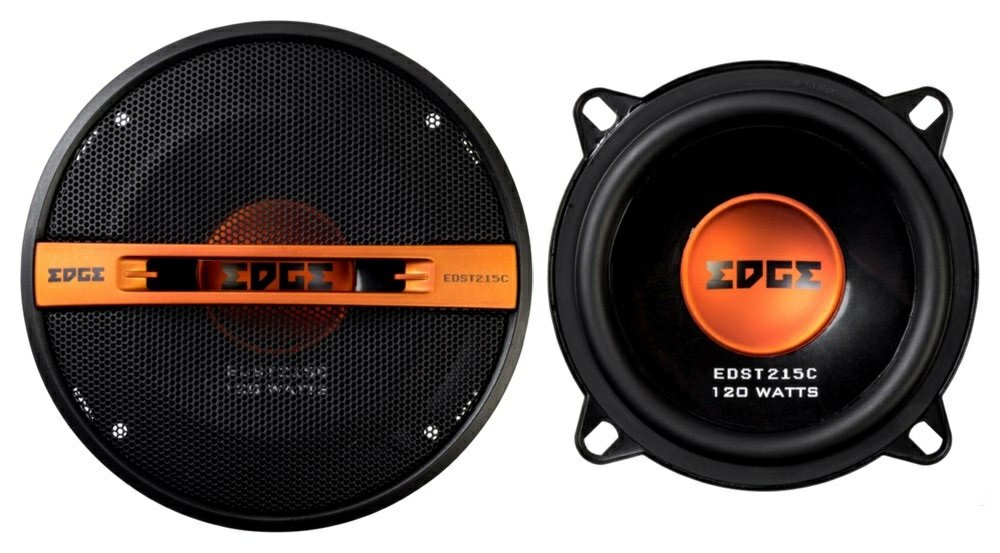 Акустика компонентная EDGE EDST215C-E6. 13 см (5 дюйм.), Мощность динамиков 60 Вт (номинальная), 120 Вт (максимальная).