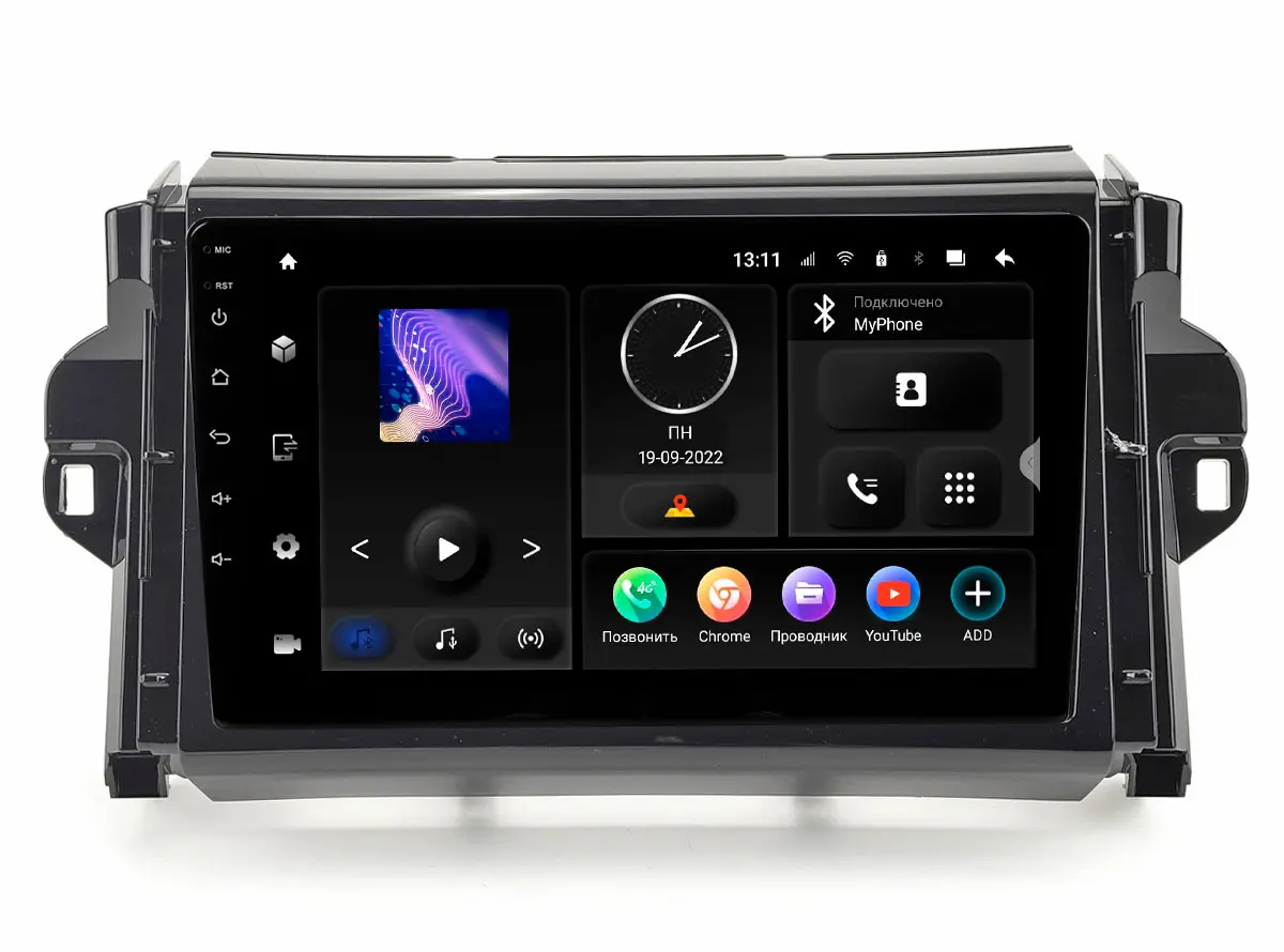 Incar TMX-2218-3 - штатная магнитола Toyota Fortuner 15+