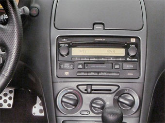 Incar RTY-N10 - Переходная рамка Toyota Celica / Avensis / Yaris / RAV4
