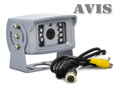 Видеокамера CCD с автоматической ИК-подсветкой и встроенным микрофоном AVIS AVS405CPR