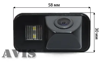 CCD штатная камера заднего вида AVIS AVS321CPR (#087) для TOYOTA AVENSIS / COROLLA E12 (2001-2006)