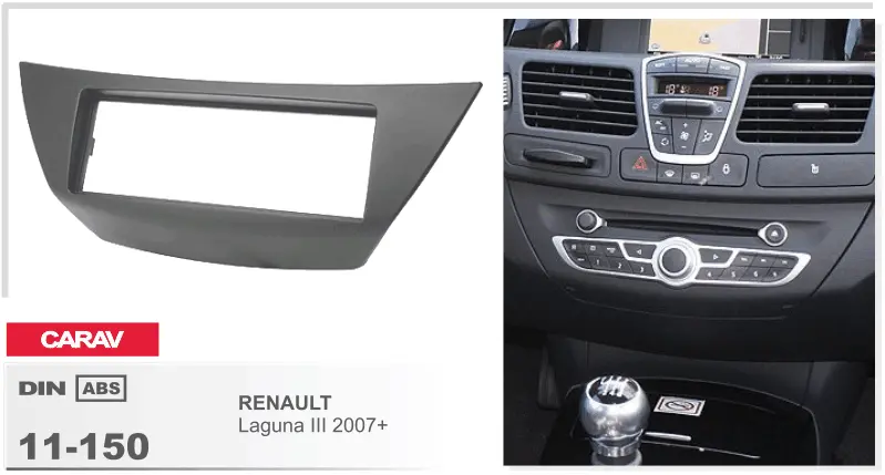 CARAV 11-150 - Renault Laguna III 2007+ 1-DIN
