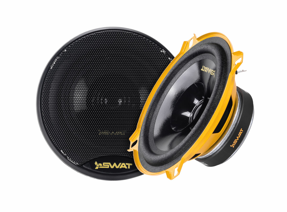 Акустика широкополосная АС SWAT SP-H5v2. 13 см (5 дюйм.), Мощность динамиков 50 Вт (номинальная), 220 Вт (максимальная).