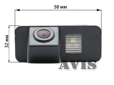 CCD штатная камера заднего вида AVIS AVS321CPR (#016) для FORD MONDEO (2007-...) / FIESTA VI / FOCUS II HATCHBACK / S-MAX / KUGA
