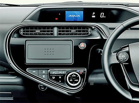 Incar RTY-FC901 - Переходная рамка TOYOTA Aqua 2018+, 9″ (тип1 Консоль)