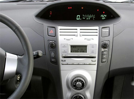 Incar RTY-FC197 - Переходная рамка TOYOTA Yaris,  Vitz, Platz 2005-2012, 9″
