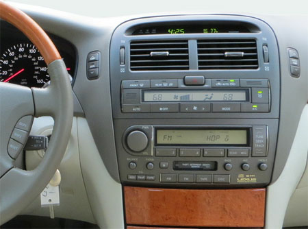 Incar RTY-FC749 - Переходная рамка LEXUS LS430 2000-2006, 9″ (авто без оригингального дисплея)