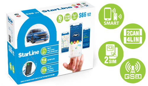 StarLine S66 BT GSM v2