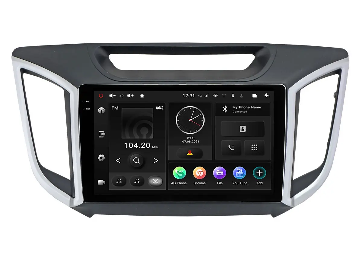 Incar TMX2-2411c-6 - штатная магнитола Hyundai Creta 16-21 комп-ция с ориг.камерой з.в.
