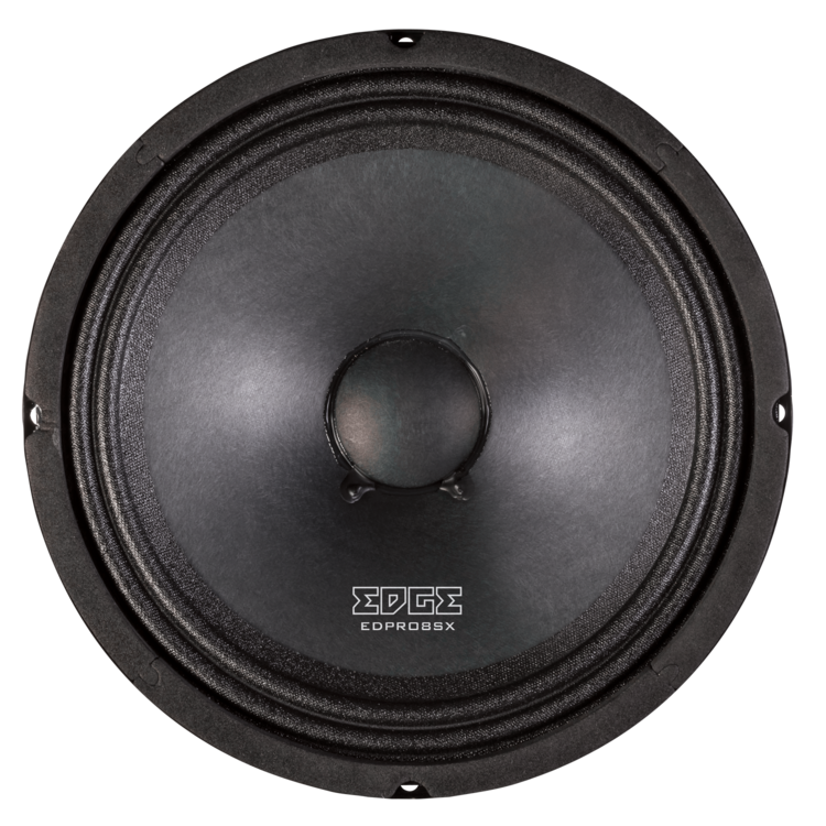 Акустика Среднечастотная АС EDGE EDPRO8SX-E6. 20 см (8 дюйм.), Мощность динамиков 150 Вт (номинальная), 300 Вт (максимальная).