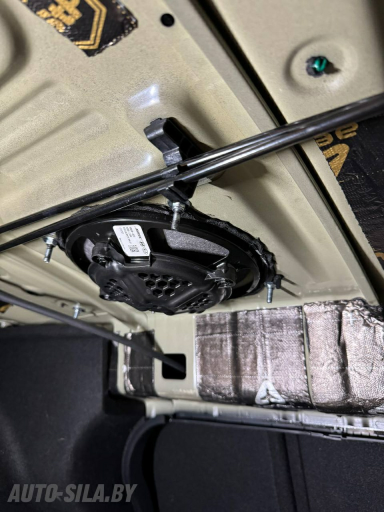 установка сабвуфера Bose в Kia K5 установка сабвуфера Bose в Kia K5