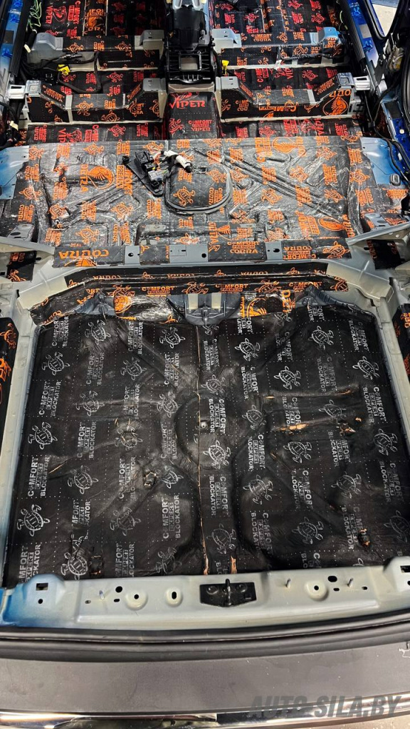 прикатали ComfortMat Blockator и Blockshot вторым слоем