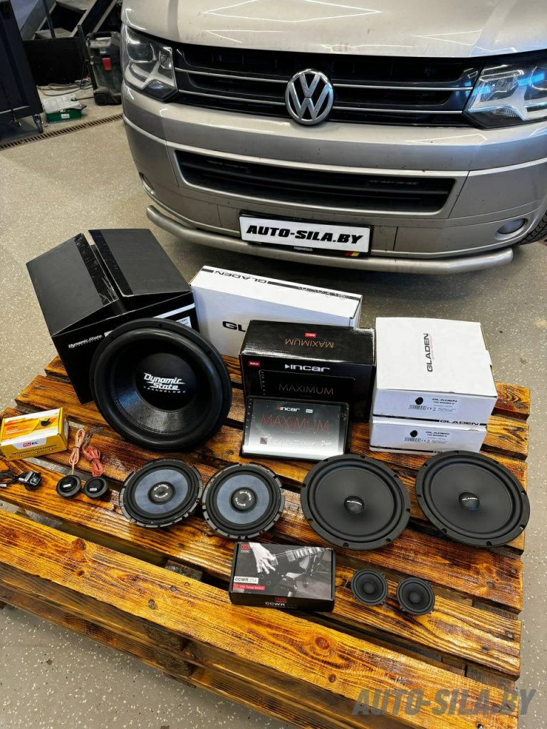  новая аудиосистема для Volkswagen T5