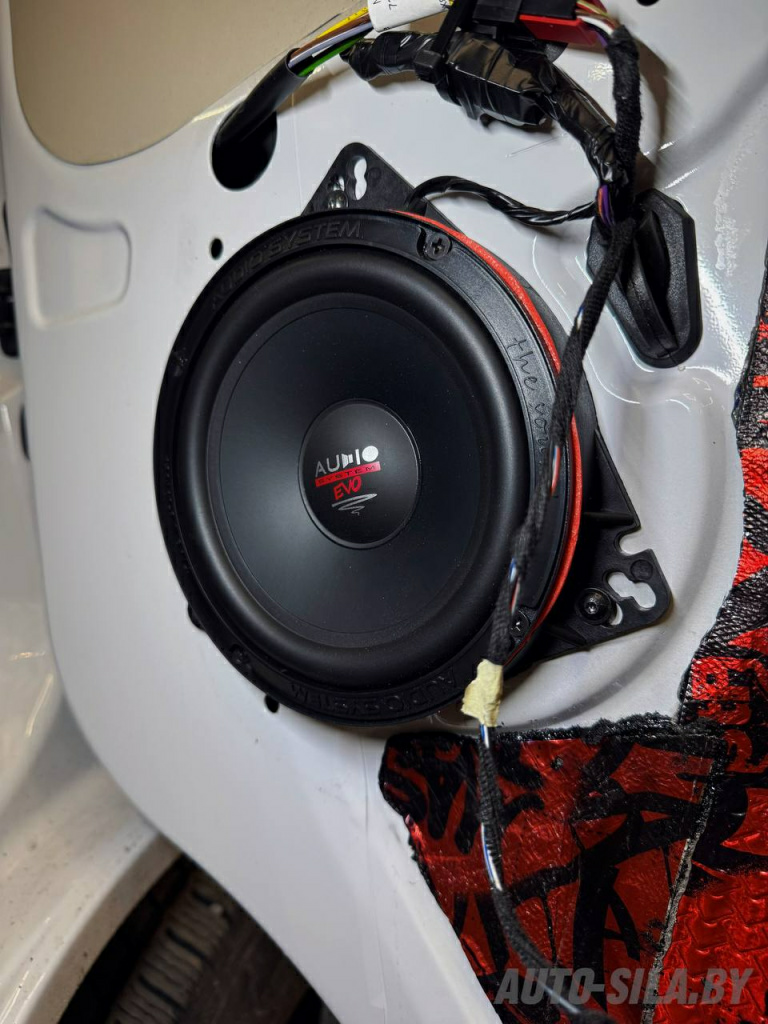 Audio System R 165 EVO в передние двери в Фиат. Audio System R 165 EVO в передние двери в Фиат.