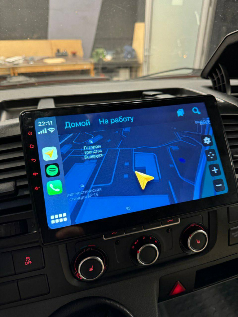 новый экран с поддержкой carplay и android auto новый экран с поддержкой carplay и android auto