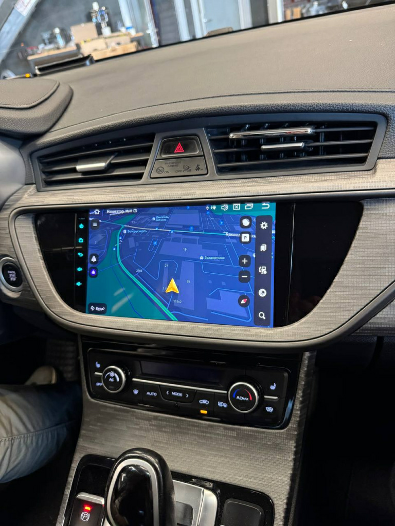 установка Андроид автомагнитолы в Geely GS