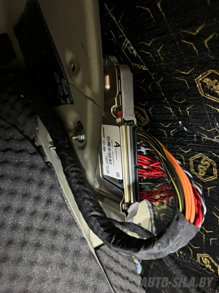 установка усилителя Bose и изготовление проводки в Kia K5