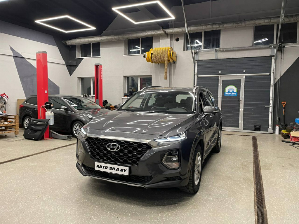 дооснащение Hyundai Santa Fe 4 2019 дооснащение Hyundai Santa Fe 4 2019