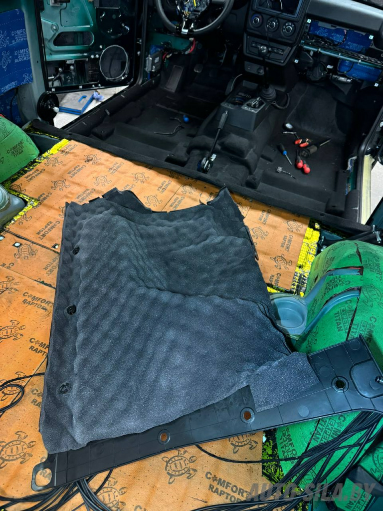 шумоизоляция Comfort Мat Soft Wave 15 