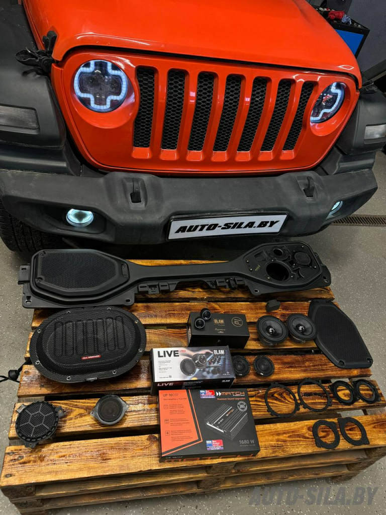 новая аудиосистема для JEEP WRANGLER JL новая аудиосистема для JEEP WRANGLER JL