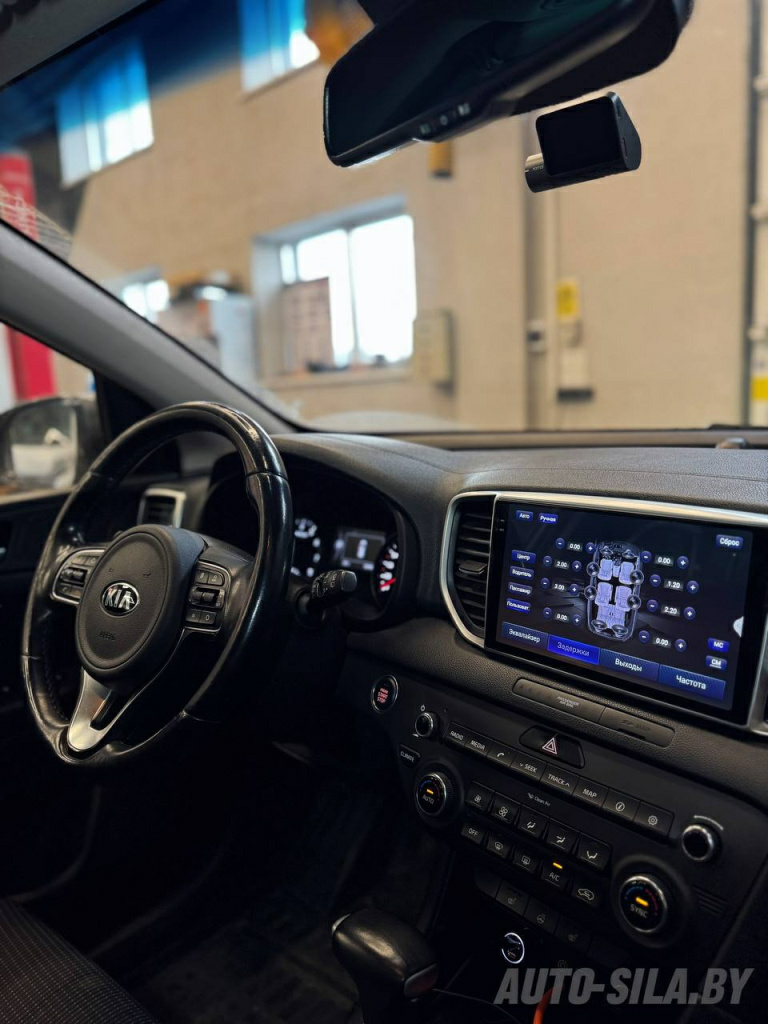 установка автомагнитолы в Киа Спортэйдж