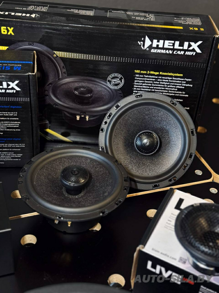 новая акустическая система Helix S6X для Додж Челленджер новая акустическая система Helix S6X для Додж Челленджер