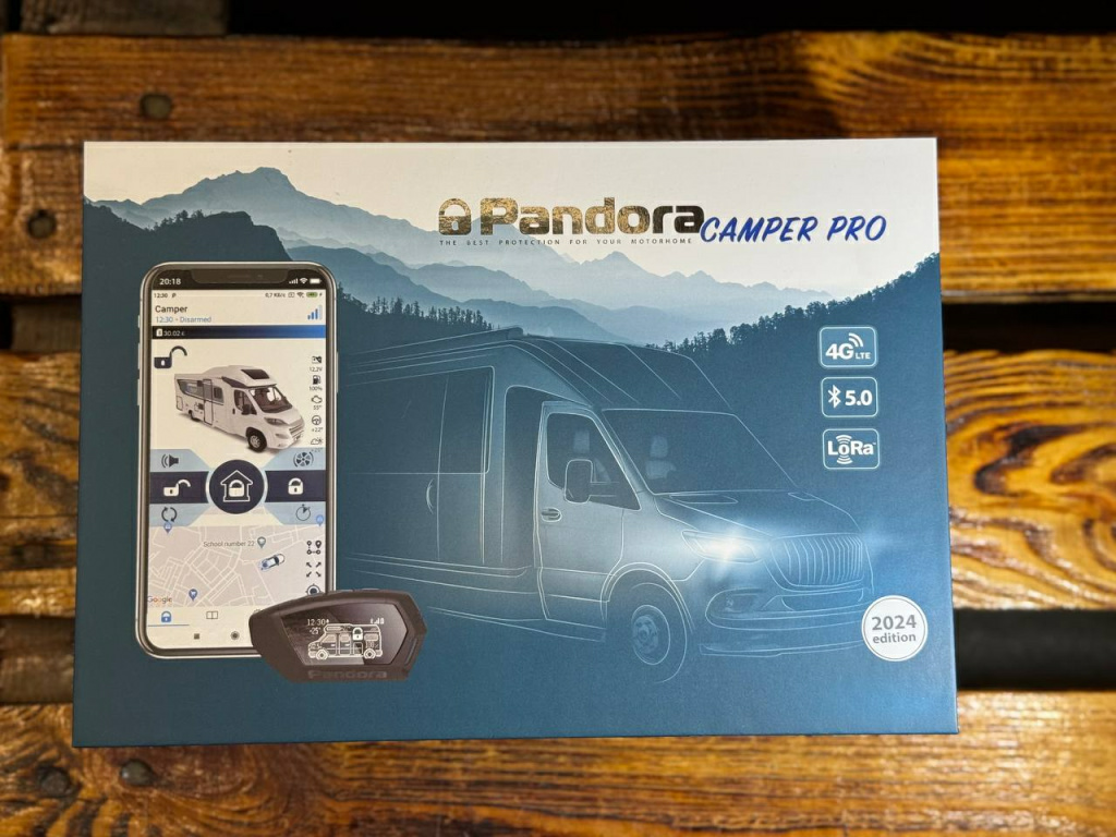 Pandora Camper PRO в Fiat Ducato Pandora Camper PRO в Fiat Ducato