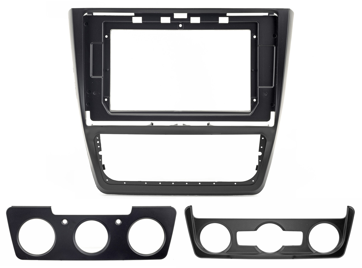 Incar RSC-FC490 - Переходная рамка SKODA Yeti 2009-2018 (Manual AC) (10 дюйм.)