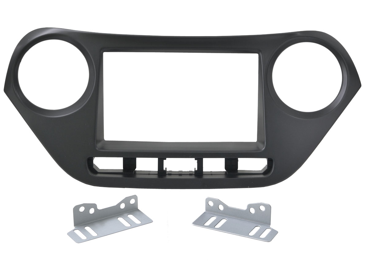 Incar RHY-N43 - Переходная рамка HYUNDAI i-10 2014+ 2din (крепеж)  black