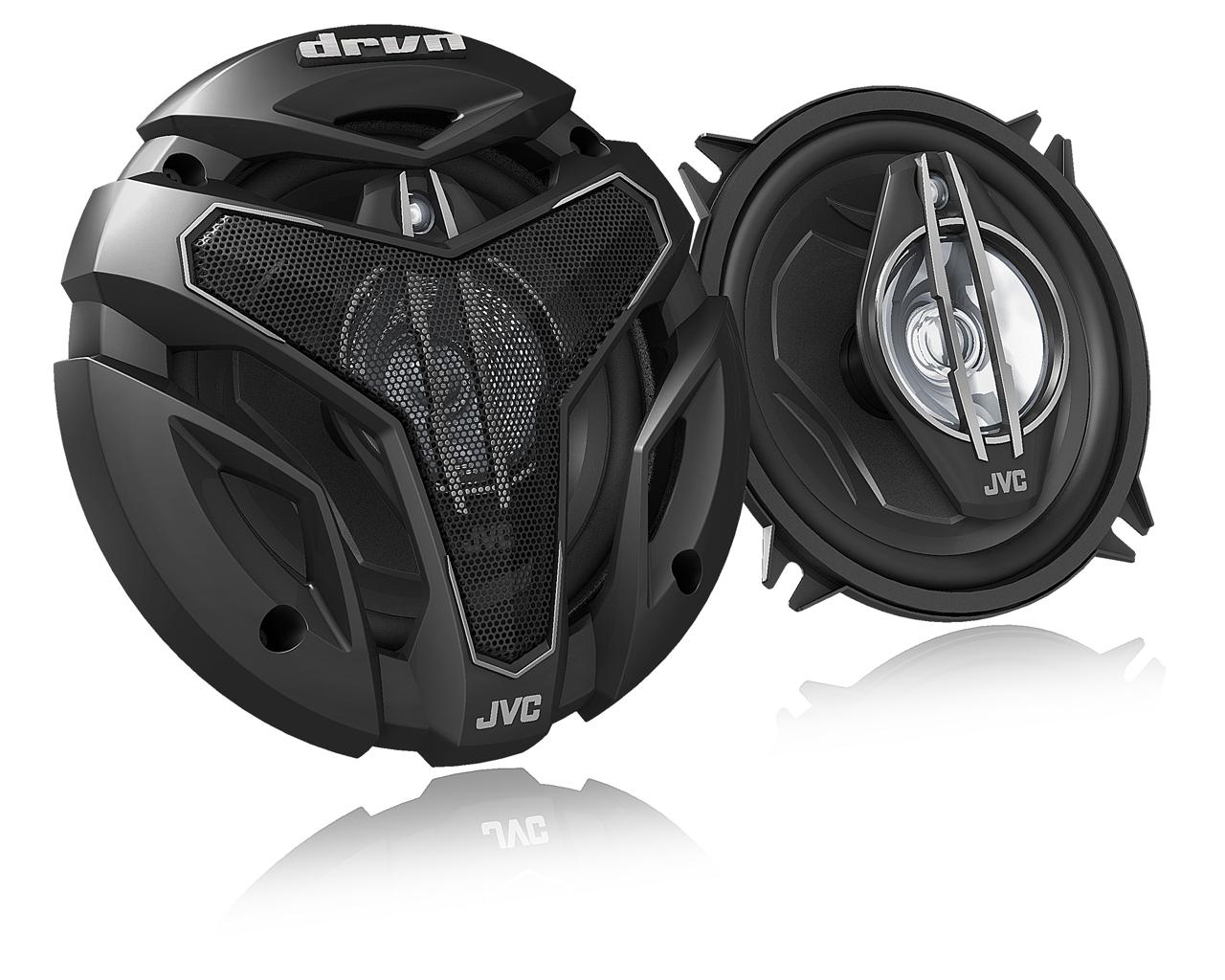 Акустика коаксиальная JVC CS-ZX530. 13 см (5 дюйм.), Мощность динамиков 40 Вт (номинальная), 300 Вт (максимальная).