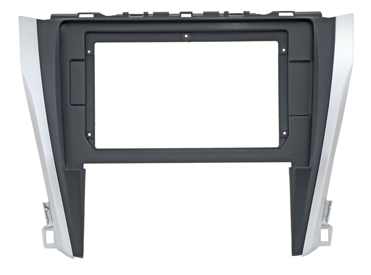 Incar RTY-FC811 - Переходная рамка Toyota Camry 2015-2018 SILVER/BLACK, 10 дюйм.