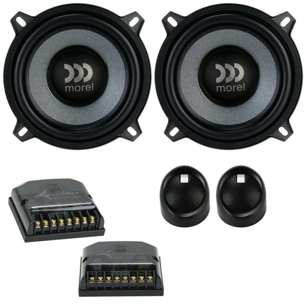 Акустика компонентная Morel Tempo Ultra 502 MKII. 13 см (5 дюйм.), Мощность динамиков 110 Вт (номинальная), 250 Вт (максимальная).
