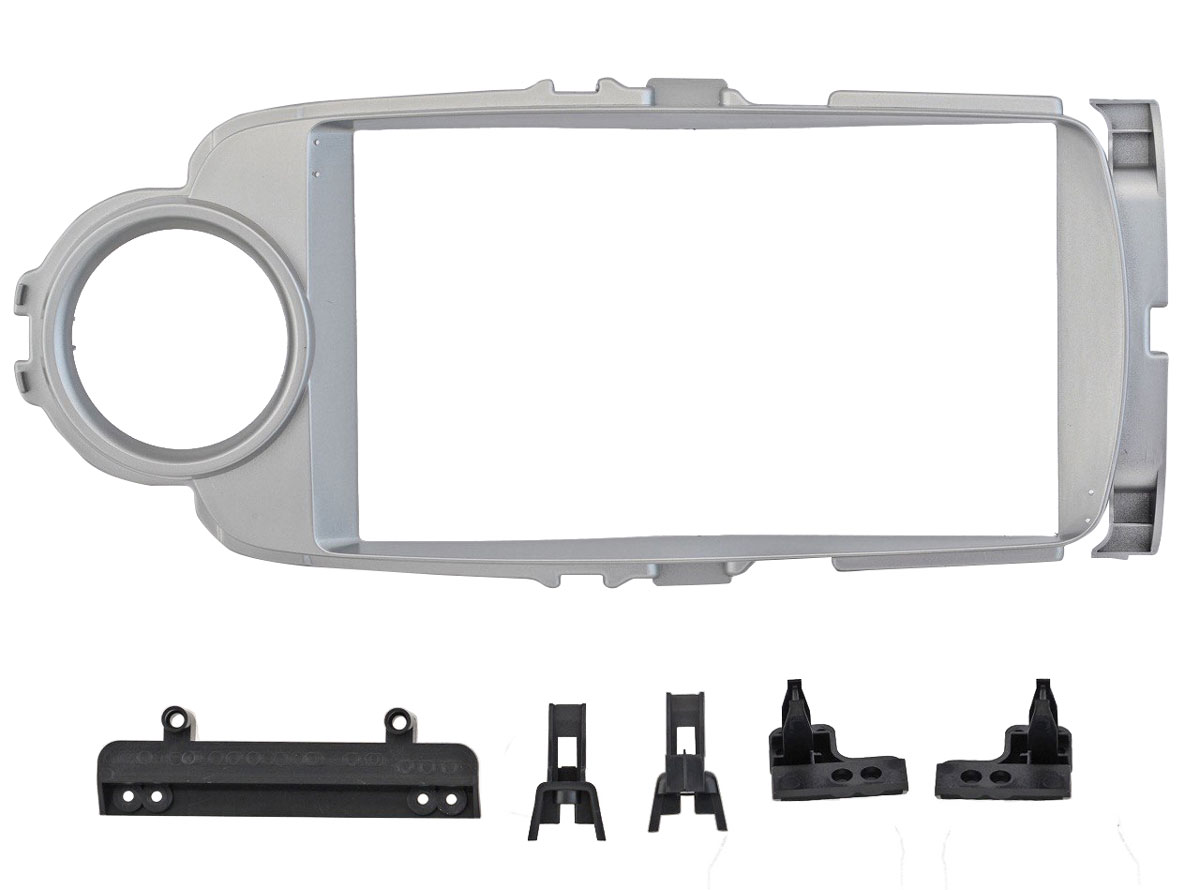 Incar RTY-FC198 - Переходная рамка Toyota Yaris, Vitz 2011-2014 (XP130), 9 дюйм. (пр/лев руль)